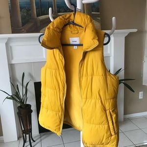Fleece Puffy Vest